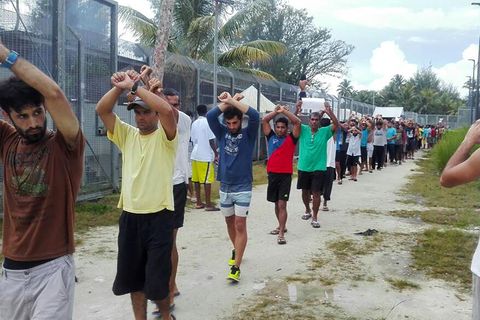 Räumung eines australischen Flüchtlingslagers auf der Insel Manus in Papua-Neuguinea