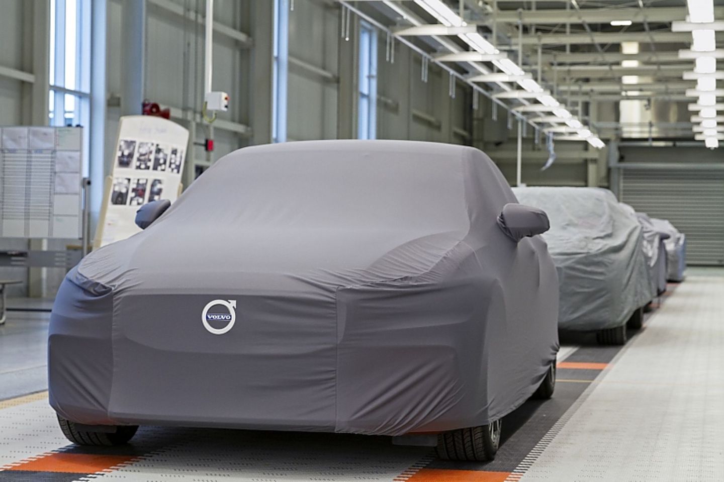 Das Volvo-Werk Charleston hat eine Kapazität von 150.000 Fahrzeugen pro Jahr