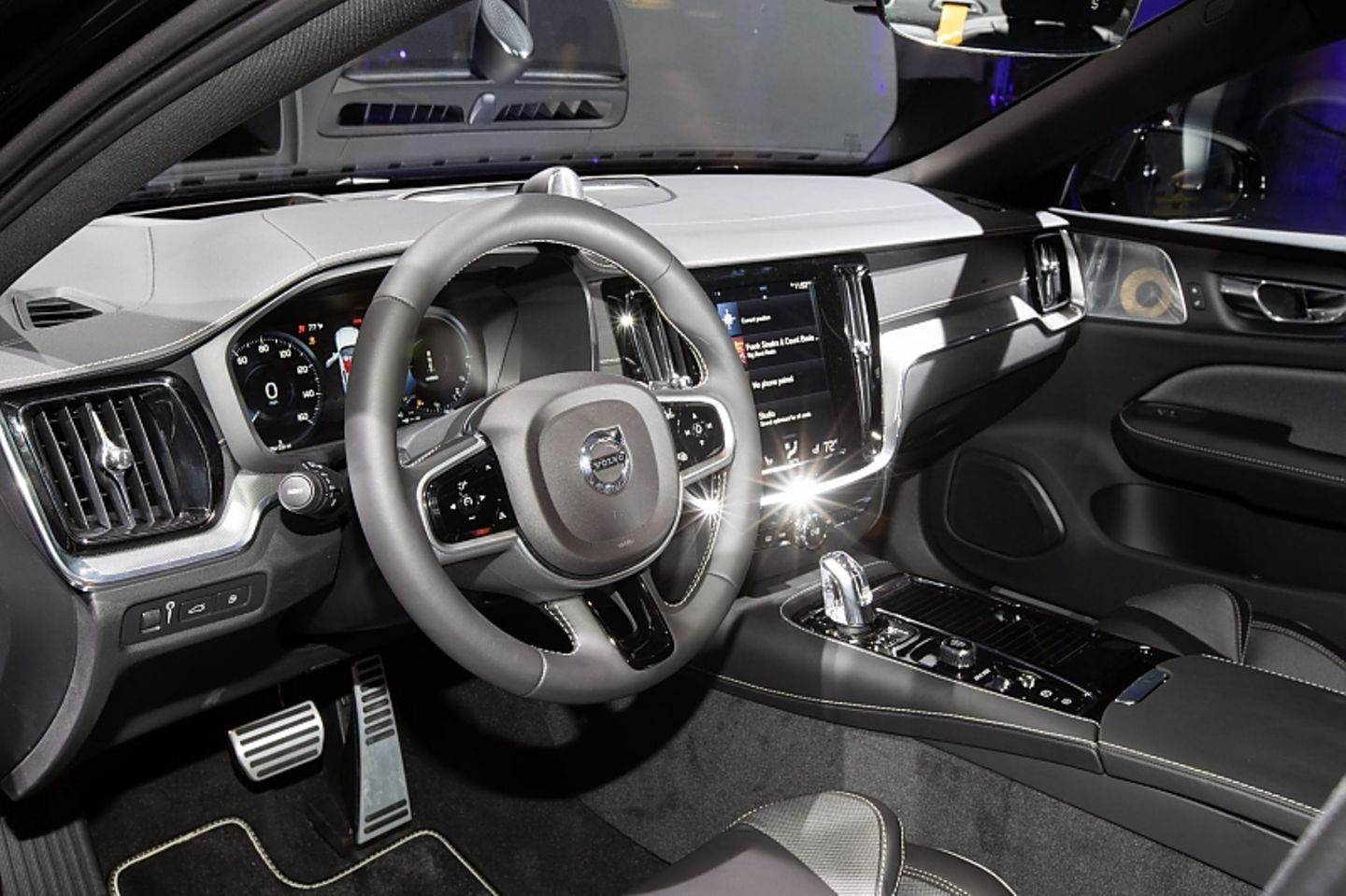 Das Interieur des Volvo S60 unterscheidet sich kaum von dem der anderen Volvos