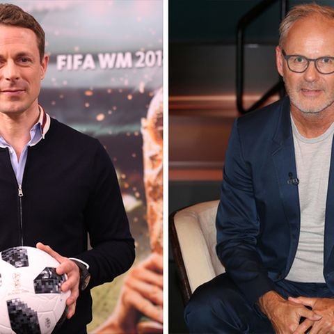 Alexander Bommes und Reinhold Beckmann springen Claudia Neumann zur Seite