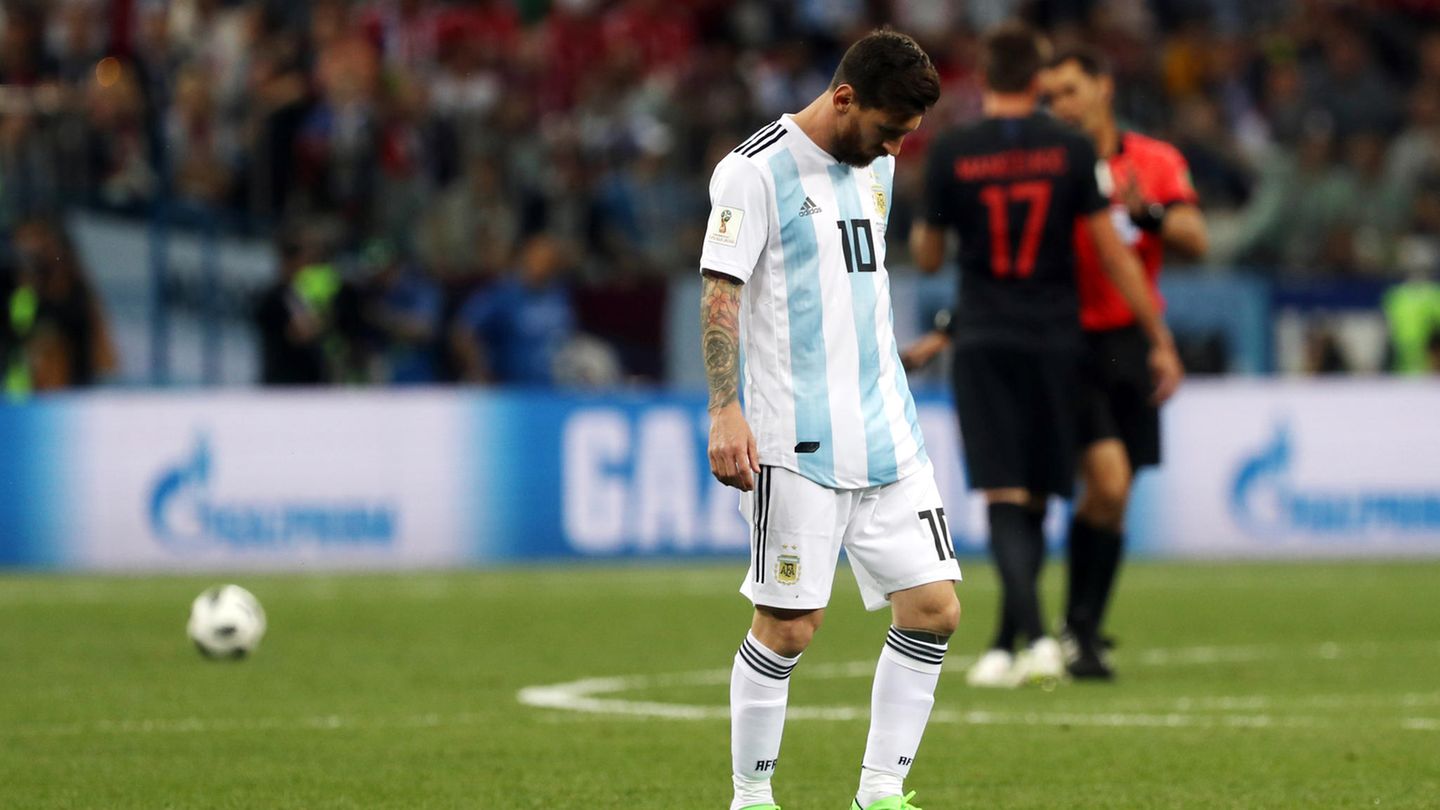 Lionel Messi Kroatien