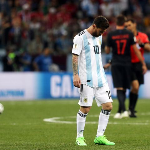 Lionel Messi Kroatien