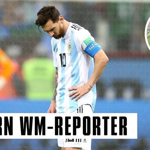 Superstar mit hängendem Kopf: Lionel Messi nach der Niederlage des Vizeweltmeisters Argentinien gegen Kroatien