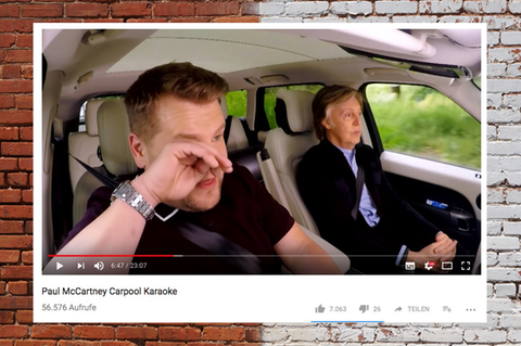 Carpool Karaoke: Paul McCartney rührt James Corden zu Tränen