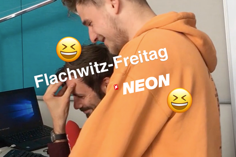 Flachwitz-Freitag: Wie begrüßt H.P. Baxxter seinen Vater?