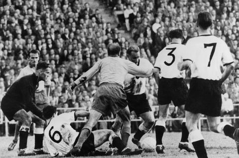 WM Halbfinale 1958 Deutschland gegen Schweden
