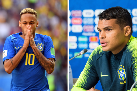 Neymar Thiago Silva