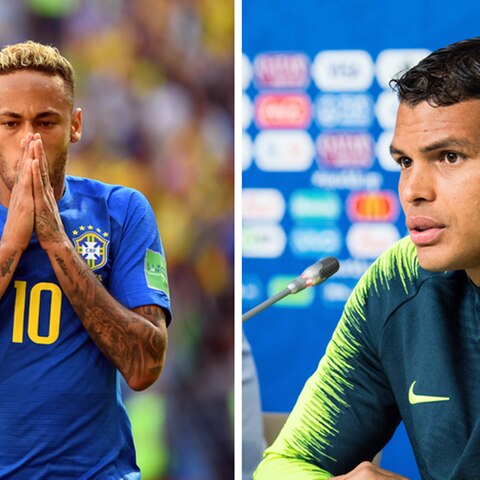 Neymar Thiago Silva