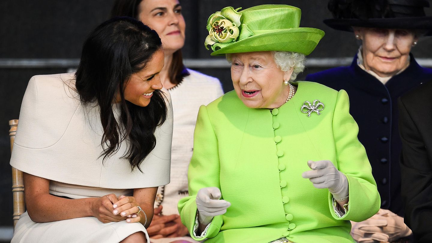 Meghan Markle Queen Elizabeth II.