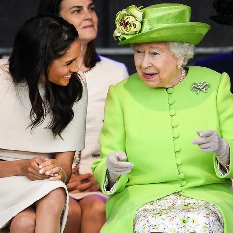 Meghan Markle Queen Elizabeth II.