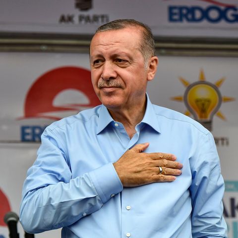 Der türkische Staatspräsident Recep Tayyip Erdogan