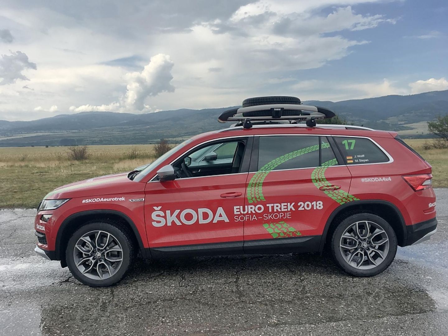 Skoda Euro Trek 2018: Vorher