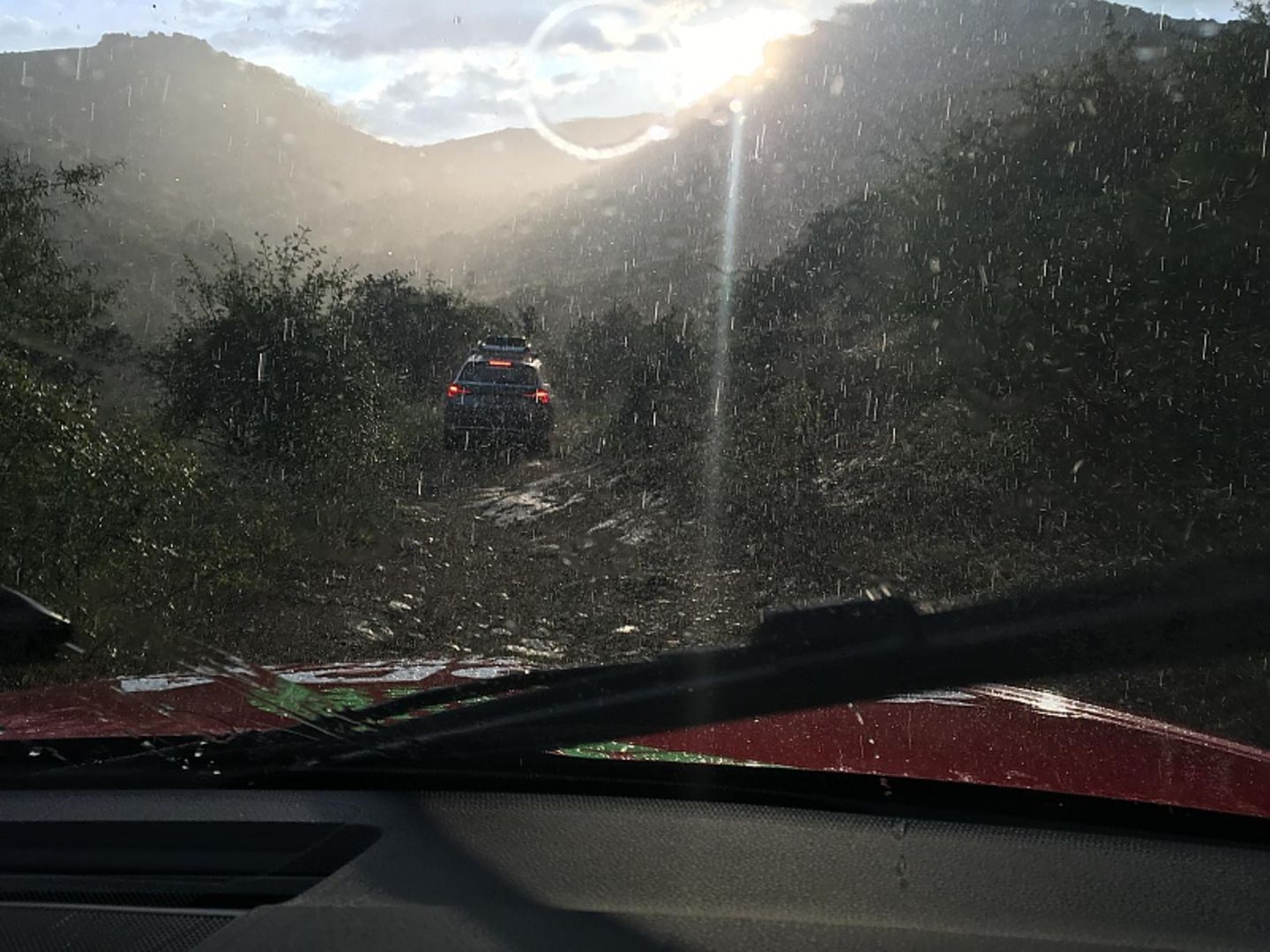 Der Regen sorgte beim Skoda Euro Trek 2018 für verschlammte Wege