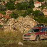 Verlassenes Dorf auf dem Skoda Euro Trek 2018