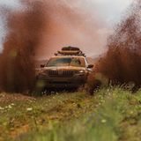 Schlamfontänen beim Skoda Euro Trek 2018