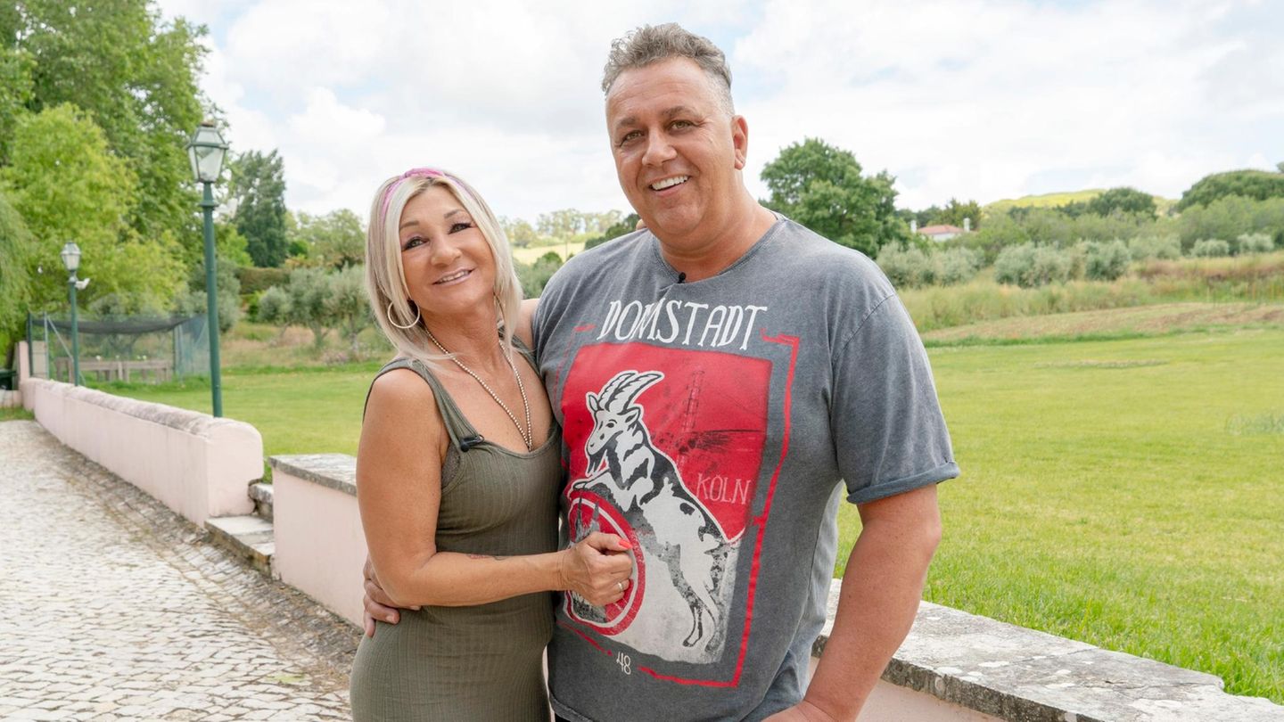 Das "Sommerhaus der Stars" RTL Frank Fussbroich und seine Ehefrau Elke Fussbroich