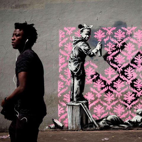 Banksy - Paris - neue Kunstwerke