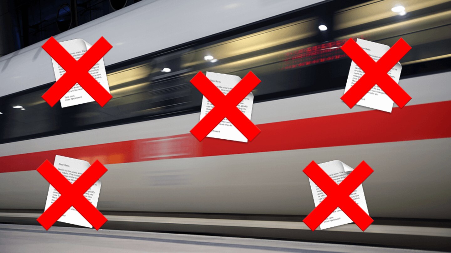 Bewerbung bei der Deutschen Bahn