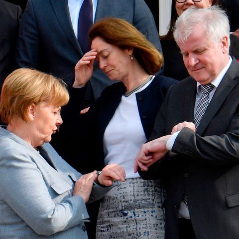 Bundeskanzlerin Angela Merkel und Bundesinnenminister Horst Seehofer