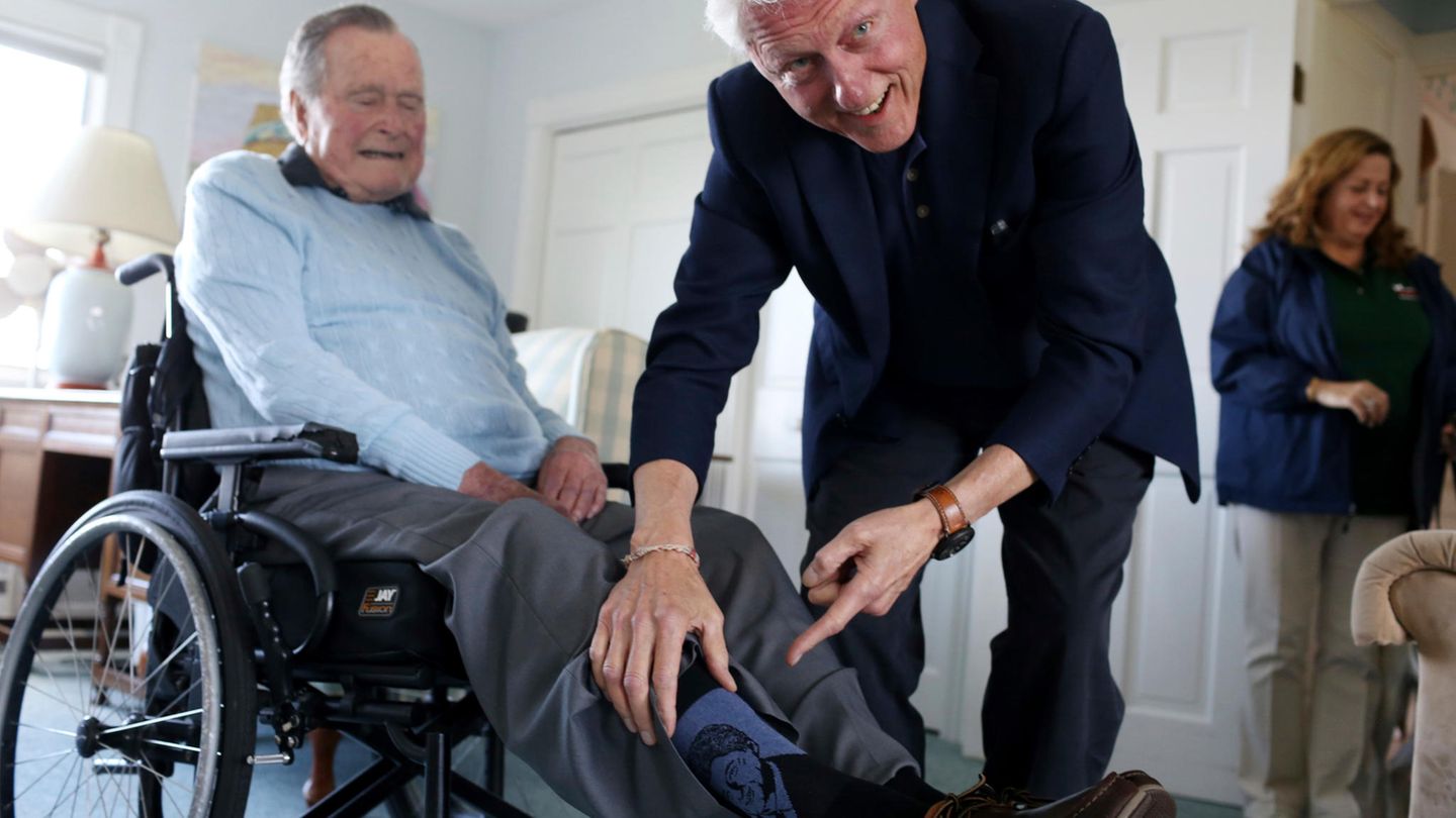 Bush Clinton Socken