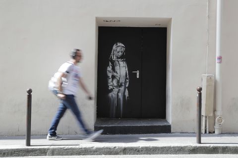 Street-Artist Banksy hat in Paris einen kleinen Hype ausgelöst – aber handelt es sich überhaupt um seine Werke?