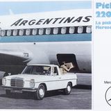 So wurde der Mercedes La Pickup in Argentinien beworben