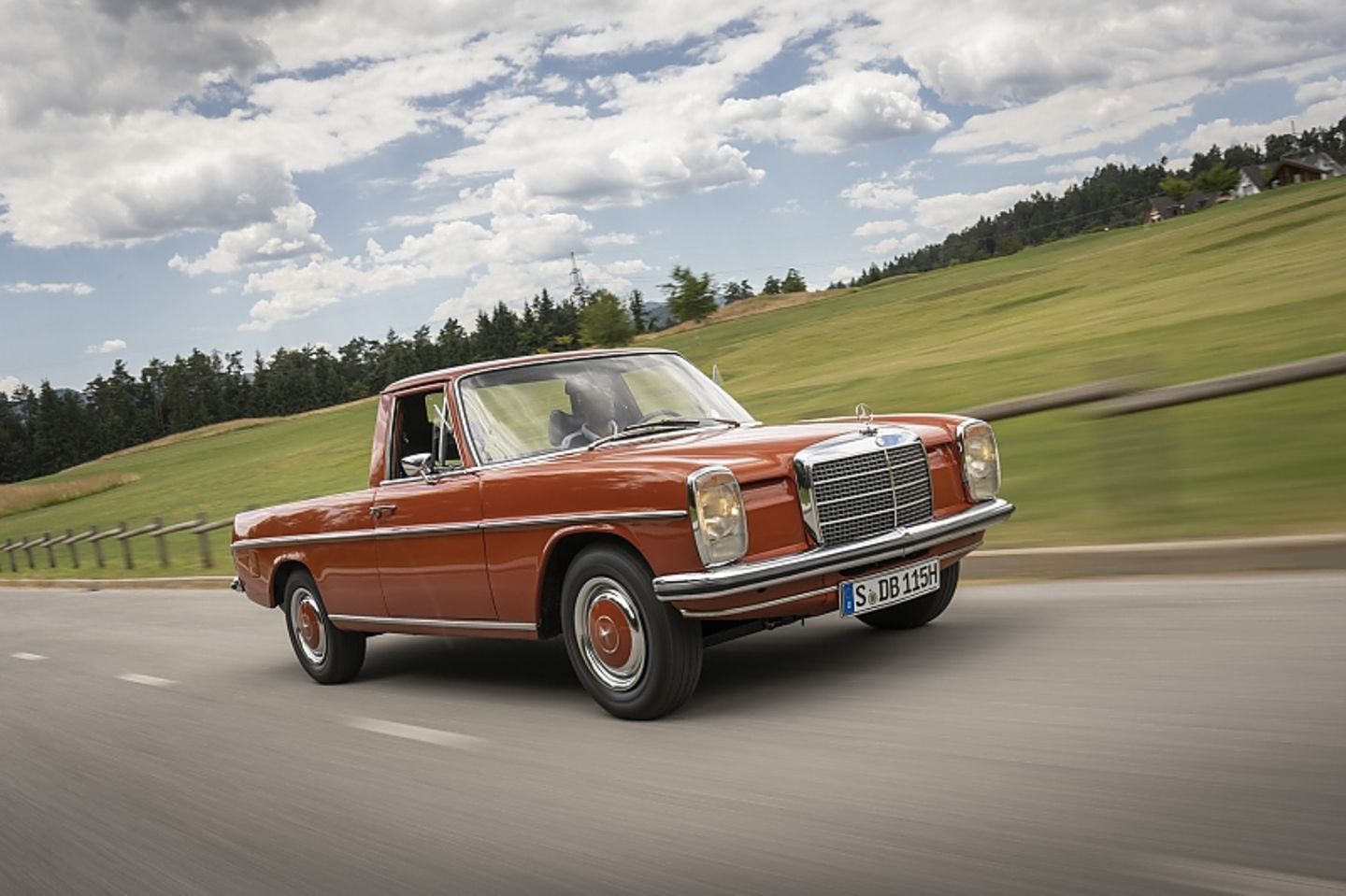 Nur wenige Mercedes La Pickup fanden den Weg zurück nach Europa
