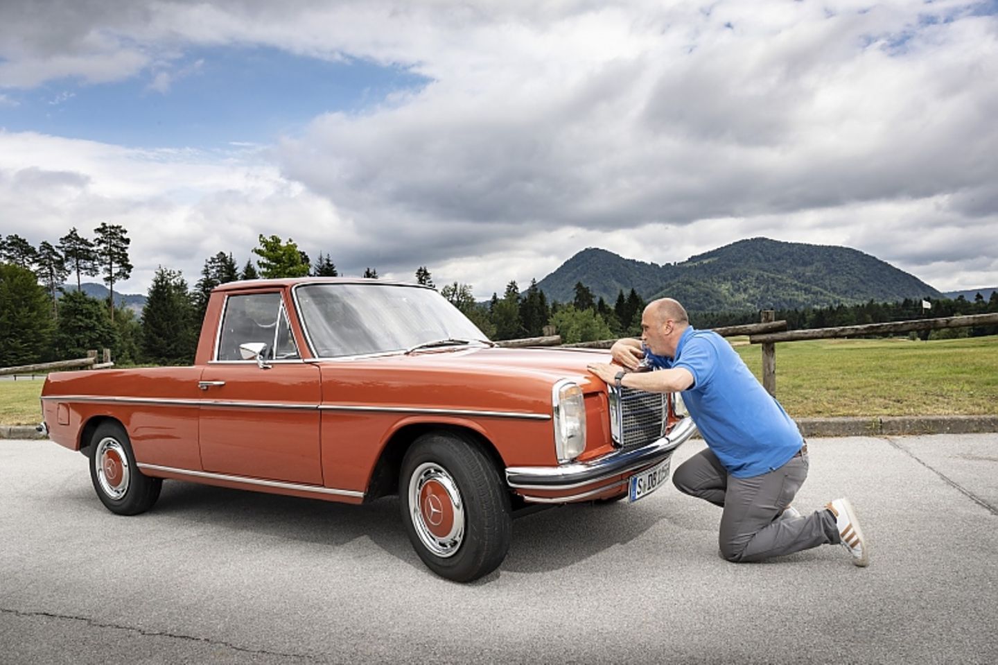 Meiner! Der Mercedes La Pickup steht ab jetzt auf meiner Wunschliste