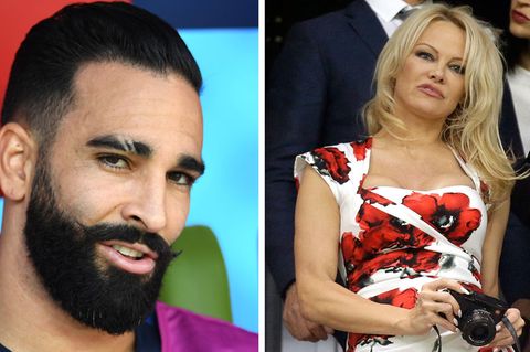 Pamela Anderson ist die Freundin des Franzosen Adil Rami