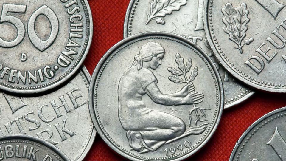 Alte Deutsche Mark Münzen