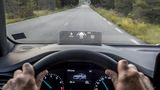 Ford Focus 1.5 Ecoboost Turnier - die ausfahrbare kleine Glasscheibe wirkt billig wie die Instrumente auch