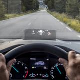 Ford Focus 1.5 Ecoboost Turnier - die ausfahrbare kleine Glasscheibe wirkt billig wie die Instrumente auch