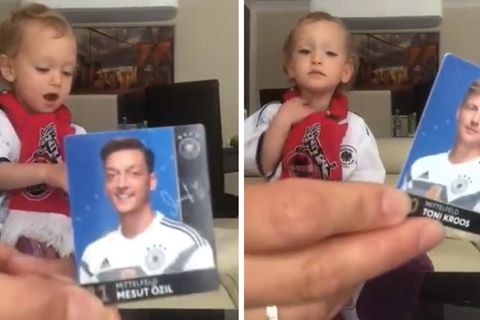 Viraler Hit: Diese Zweijährige kennt den gesamten DFB-Kader auswendig