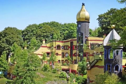 "Hundertwasser"-Haus in Essen: Hinter dieser bunten Fassade stecken traurige Geschichten