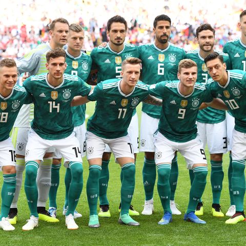 Die deutsche Elf beim letzten WM-Gruppenspiel gegen Südkorea