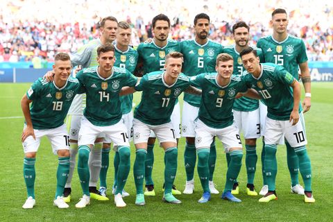 Die deutsche Elf beim letzten WM-Gruppenspiel gegen Südkorea