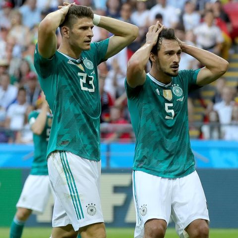 Mario Gomez und Mats Hummels