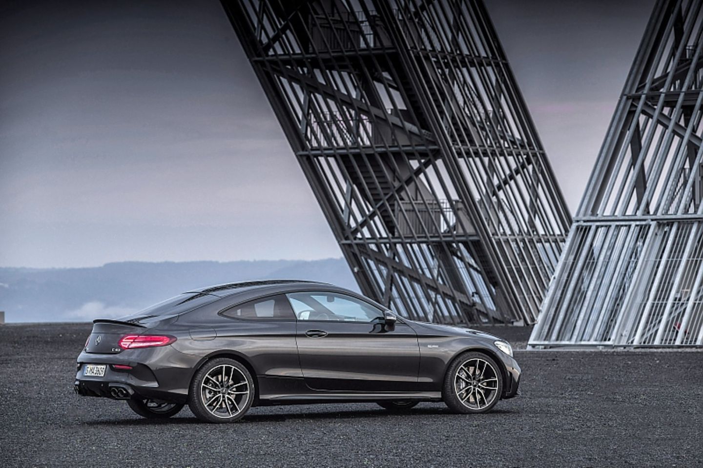 Mercedes AMG C43 Coupé 4matic - optisch ist die Modellpflege kaum zu erkennen