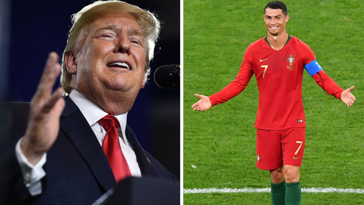 Donald Trump Cristiano Ronaldo
