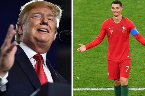 Donald Trump Cristiano Ronaldo