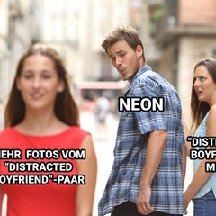 "Distracted Boyfriend"-Meme
