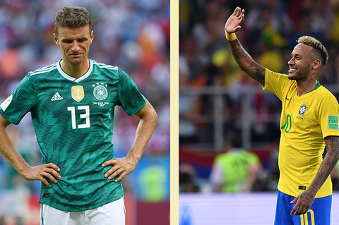 Wie kindisch! Brasilianer feiern Deutschlands WM-Aus wie Titelgewinn