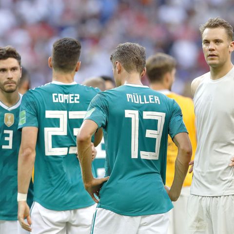 Thomas Müller und Co. nach dem WM-Aus in der Kasan-Arena