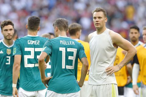 Thomas Müller und Co. nach dem WM-Aus in der Kasan-Arena