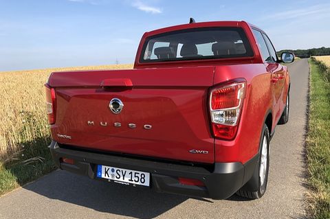 SsangYong Musso e-XDi 220 - aber bitte mit Allrad