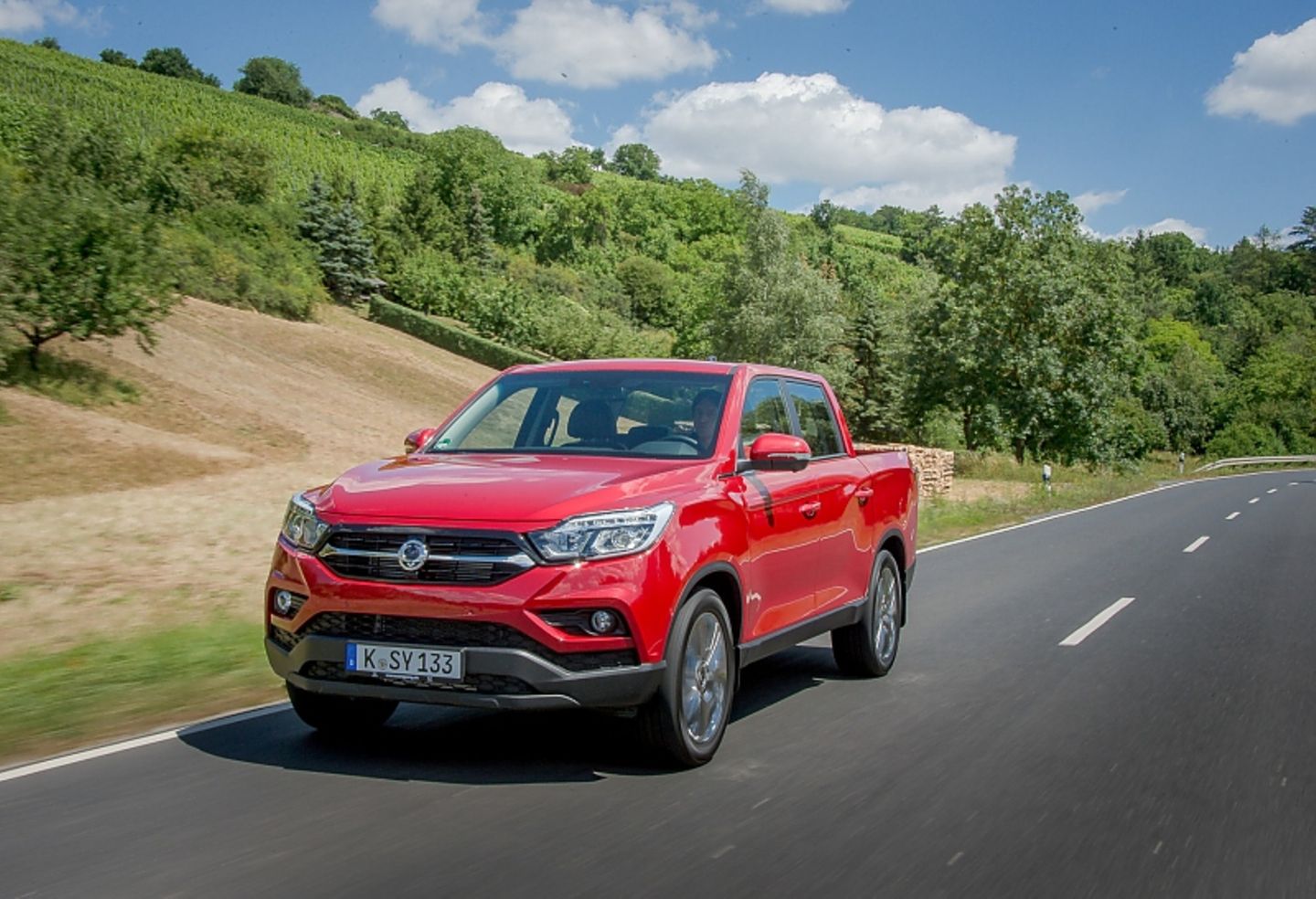 SsangYong Musso e-XDi 220 4WD - 185 km/h schnell mit der Getriebeautomatik