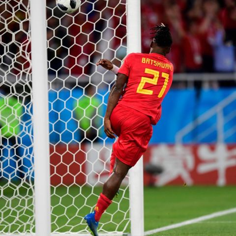 Belgiens Stürmerstar: Der Preis für den dümmsten WM-Torjubel ist Michy Batshuayi sicher