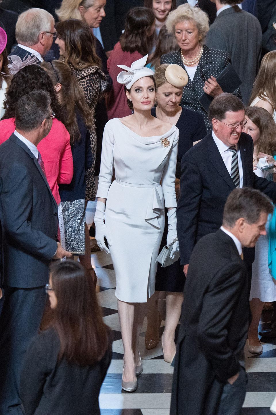 Angelina Jolie Angelina Jolie beim Gottesdienst in der St Paul's Cathedral