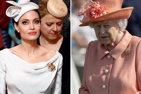 Angelina Jolie besuchte einen Gottesdienst in der St Paul's Cathedral, die Queen fehlte krankheitsbedingt.