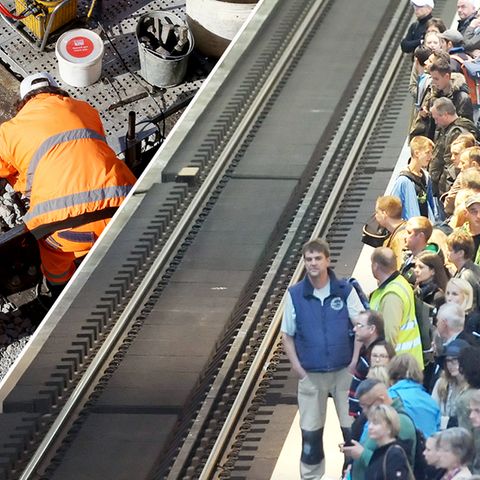 Reisen mit der Bahn kann in diesem Sommer eine langwierige Angelegenheit werden - wegen mehrerer Baustellen